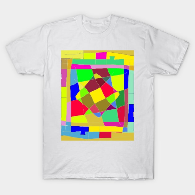 Colourful squares for phone case T-Shirt by fantastic-designs